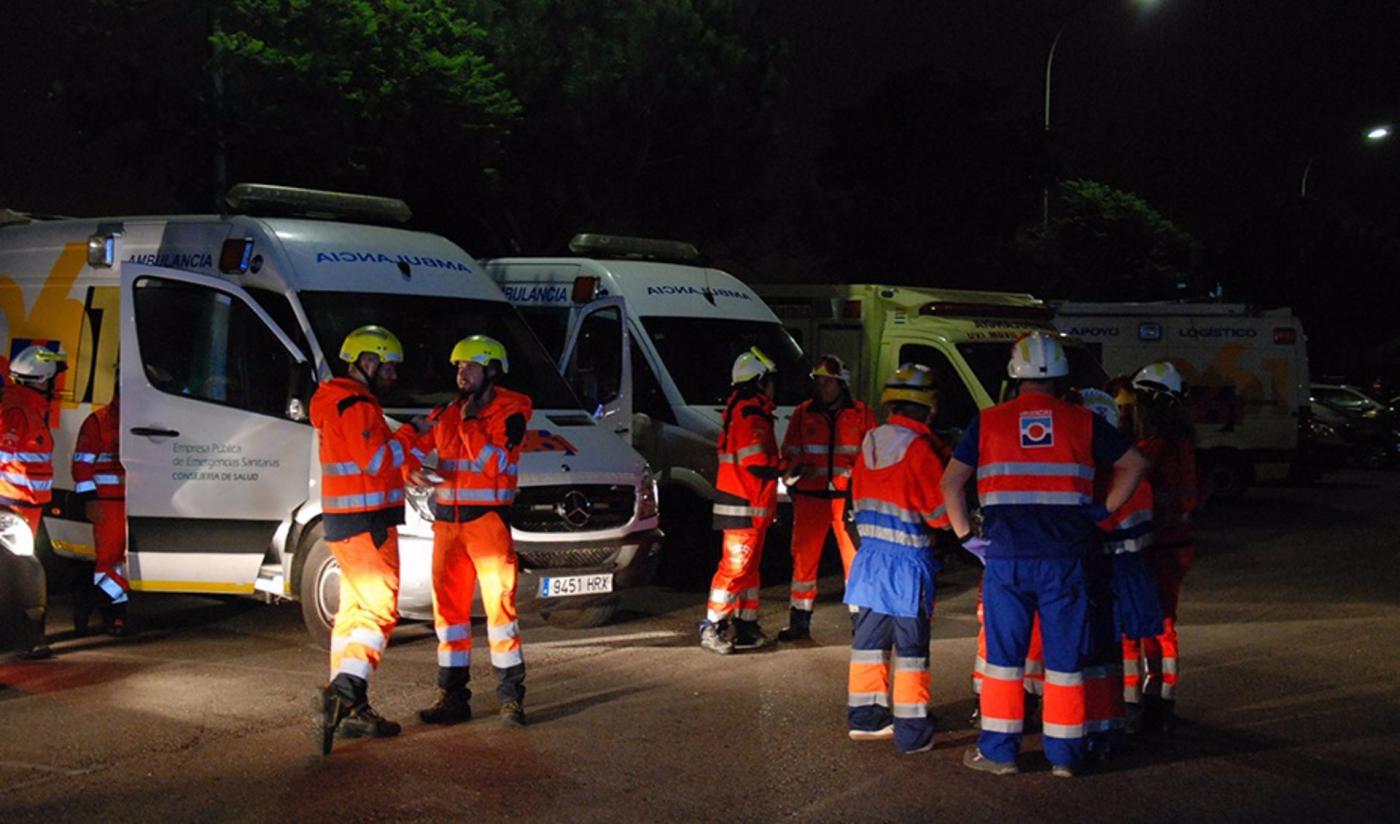 Imagen de archivo de sanitarios del Centro de Emergencias Sanitarias. - 112