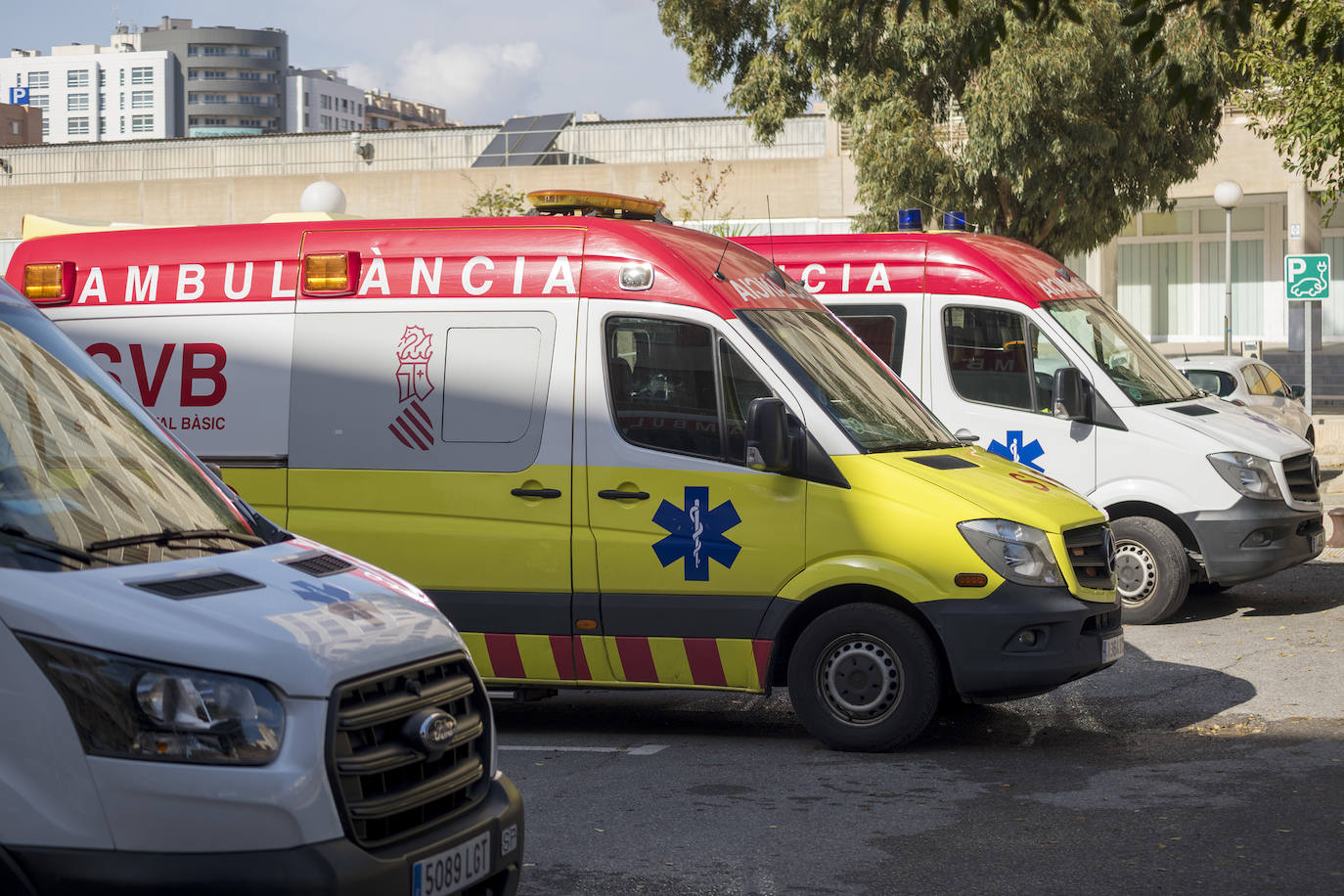 Cinco heridos en un accidente entre varios vehículos en la A-31 en Monforte del Cid