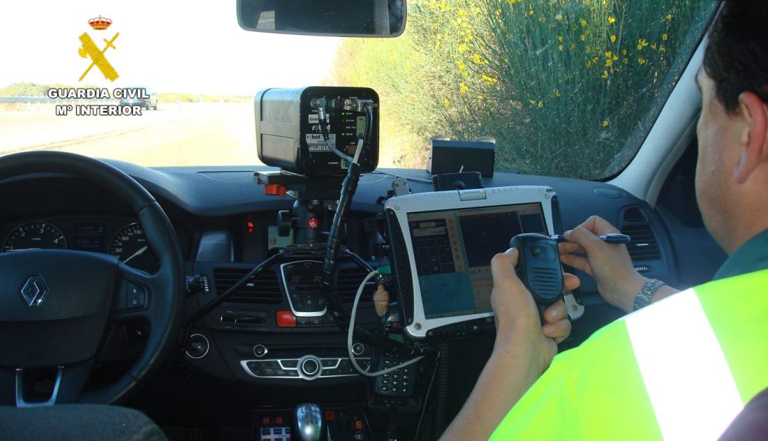 Cazado conduciendo a 214 kilómetros por hora en Zamora en un tramo limitado a 90