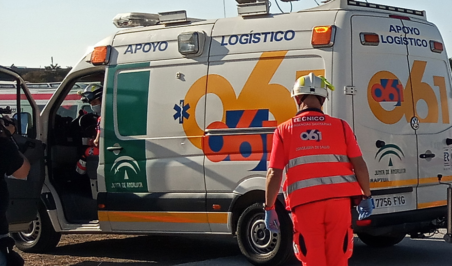 Grave accidente de tráfico en la Nacional 431 con tres vehículos implicados