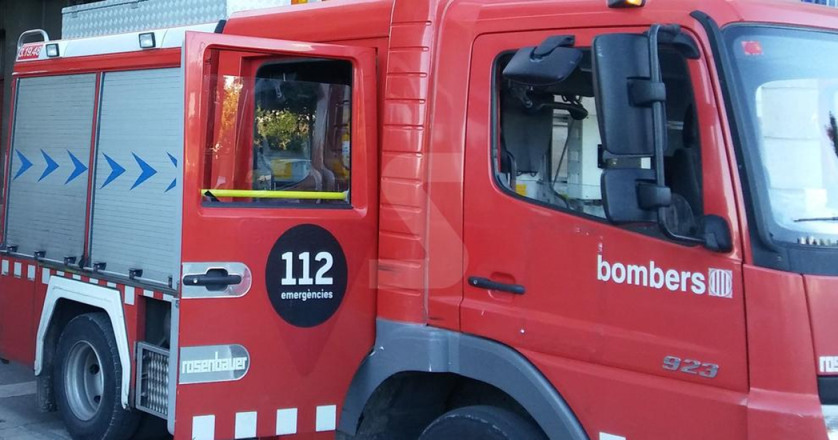 Rescatan a un operario en Rosselló que tocó un cable de alta tensión con su carretilla