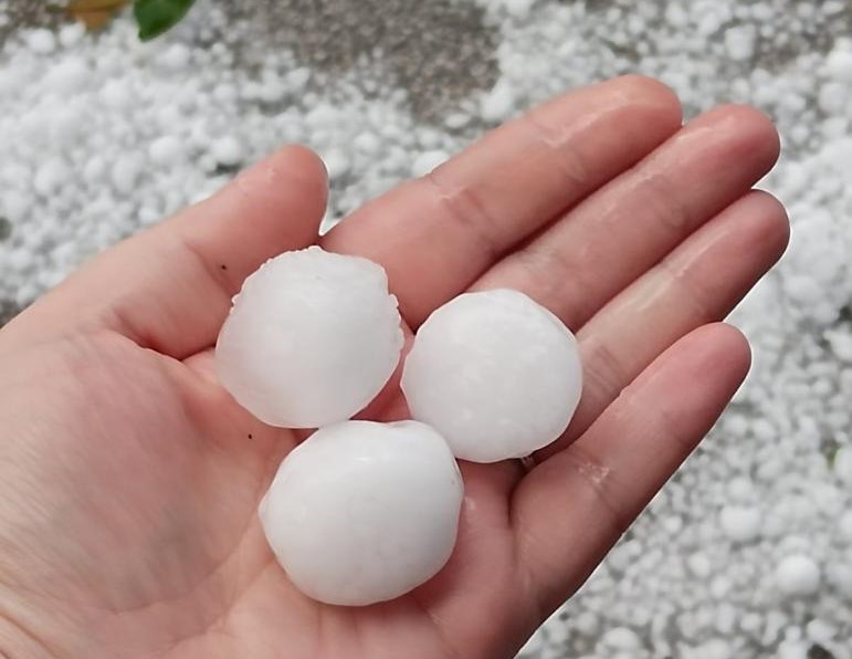 Heridos en Vitoria por la granizada