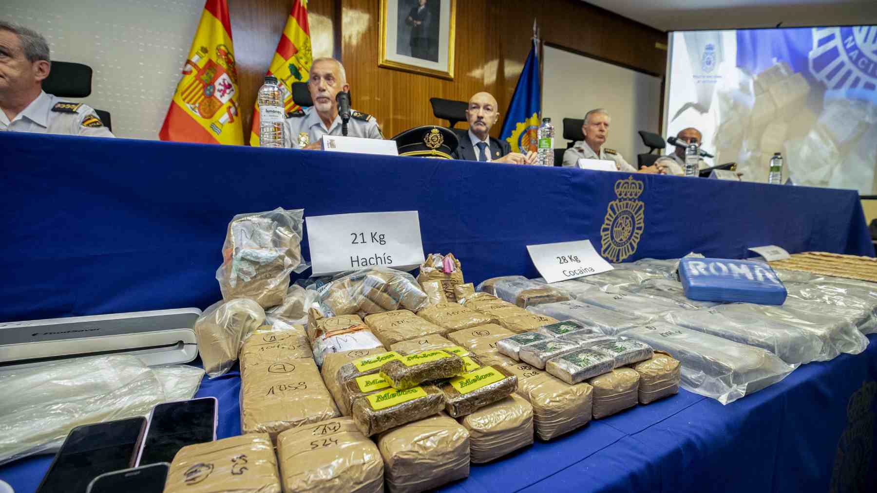 Utilizaba a su madre enferma para trasportar droga: macrooperación con 4 detenidos en Tudela