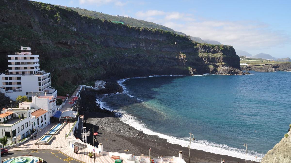 Playa de San Marcos en Icod de los Vinos, Tenerife