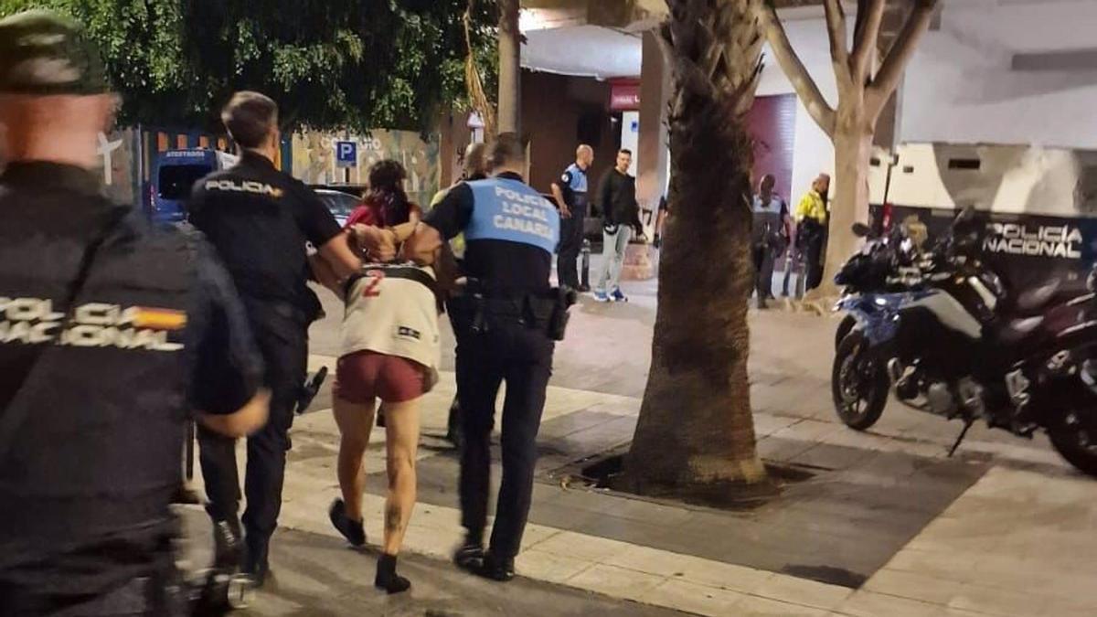 Detenido el presunto autor de agresión con arma blanca en La Laguna