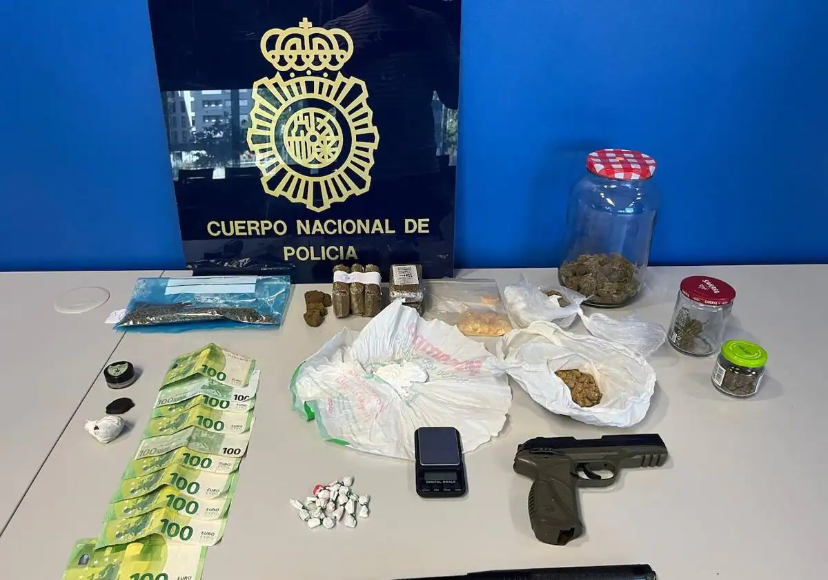 Sucesos Burgos: a prisión un joven que dirigía un punto de venta de droga en Miranda