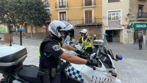 Detenido cuando intentaba acceder escalando al bar del Parque Acuático de Monzón