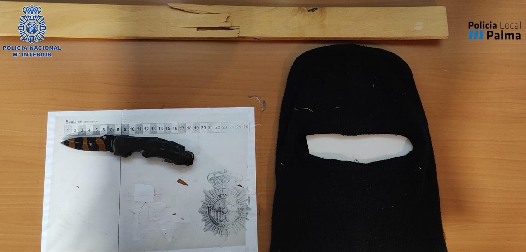 Dos menores detenidos por atracar a un joven a punta de navaja en el barrio de Camp Redó