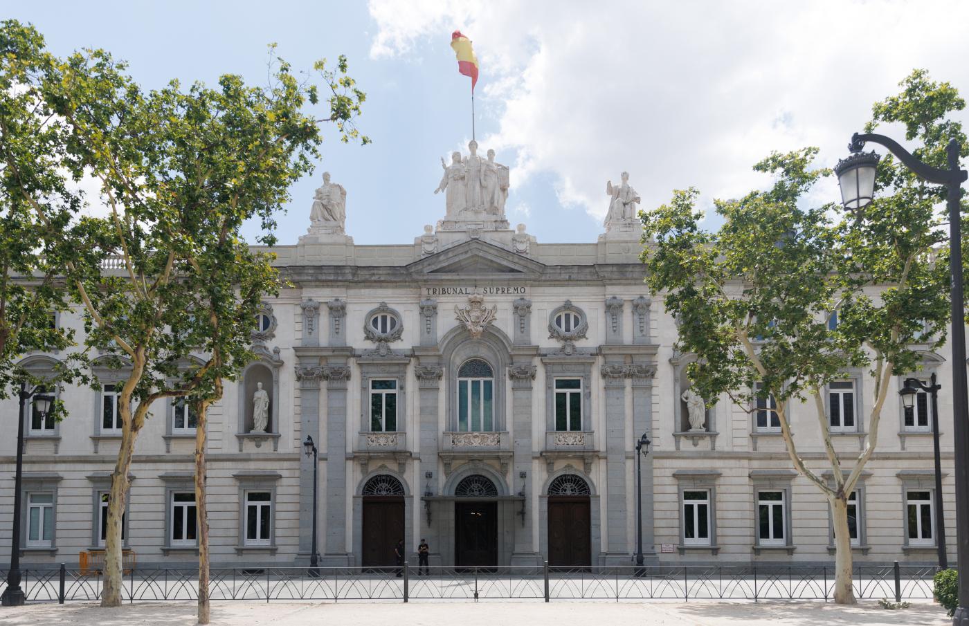 Fachada del Tribunal Supremo. - Europa Press