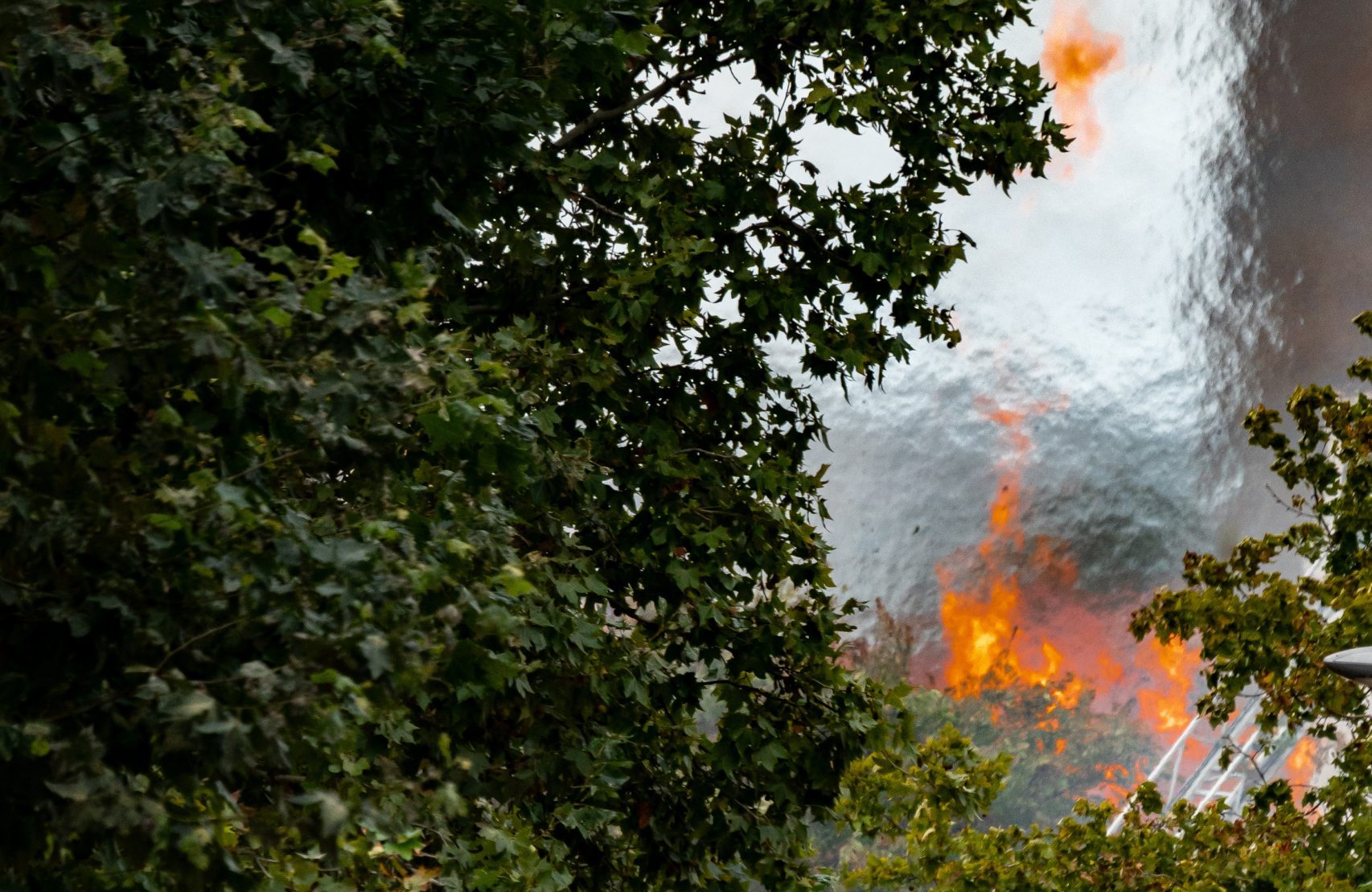 MADRID/ Una chispa en una avería eléctrica provocó la explosión de gas en Ciudad Universitaria