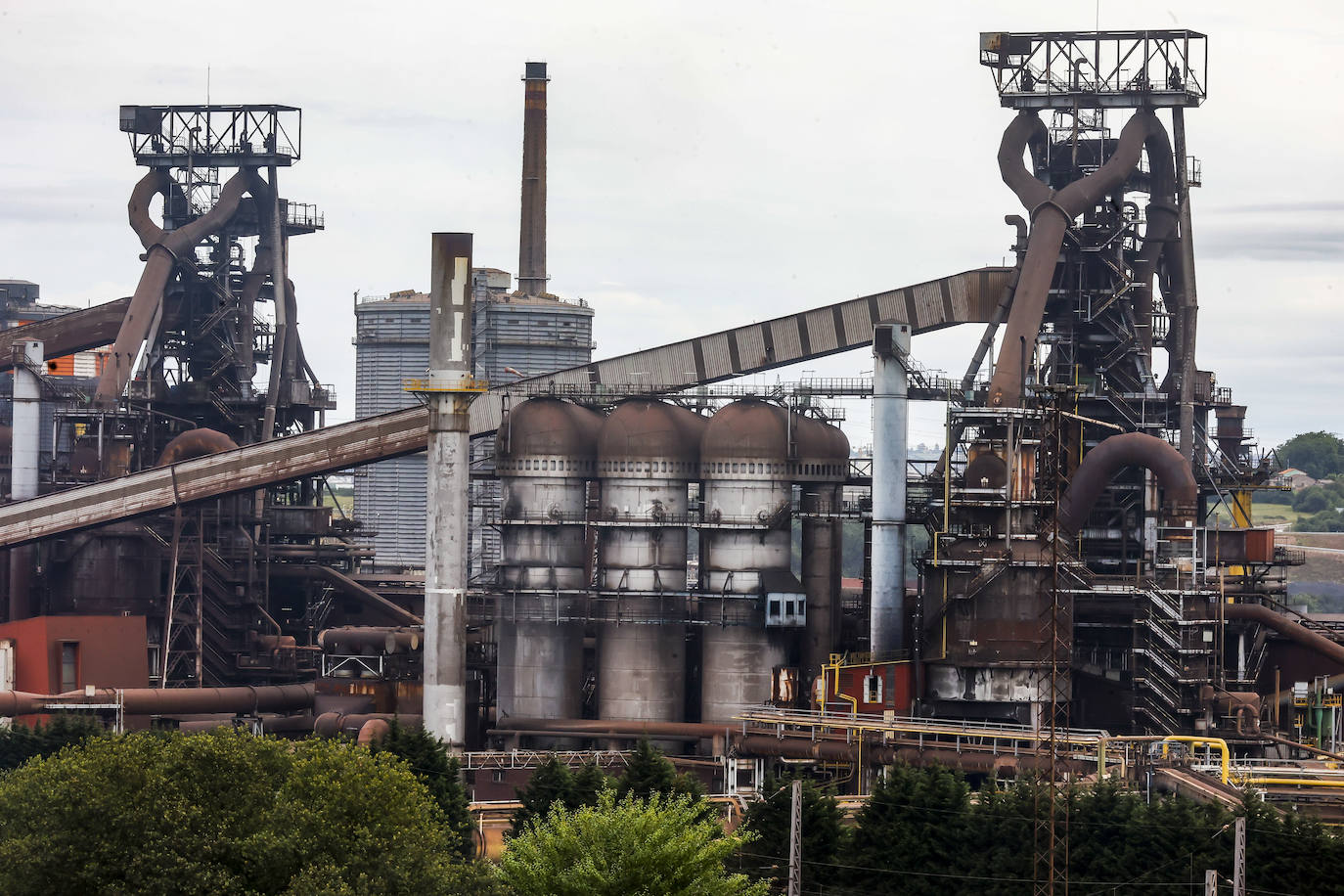 Alerta en la planta de Arcelor de Gijón por una fuerte explosión nocturna