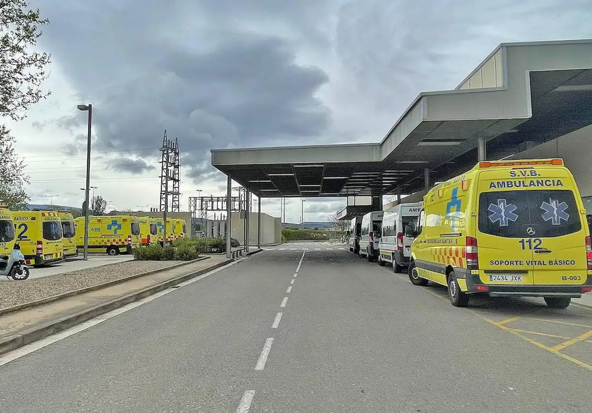 Un ciclista herido tras una colisión con un turismo en Logroño