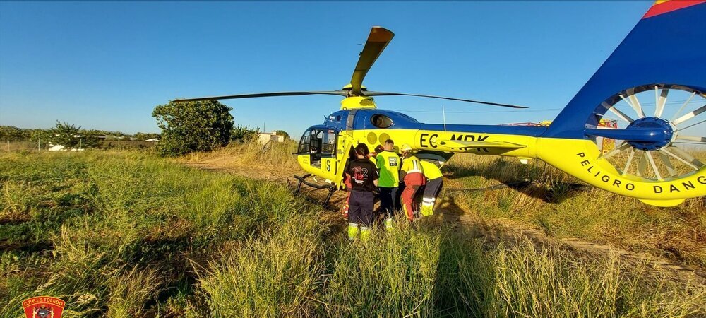 Ingresado en Toledo joven herido por arma blanca en Mondéjar