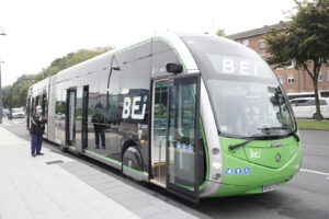 Los conductores del BEI de Vitoria reciben más multas por velocidad