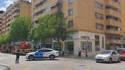Un menor resulta herido en Huesca al ser alcanzado por un coche en Juan XXIII