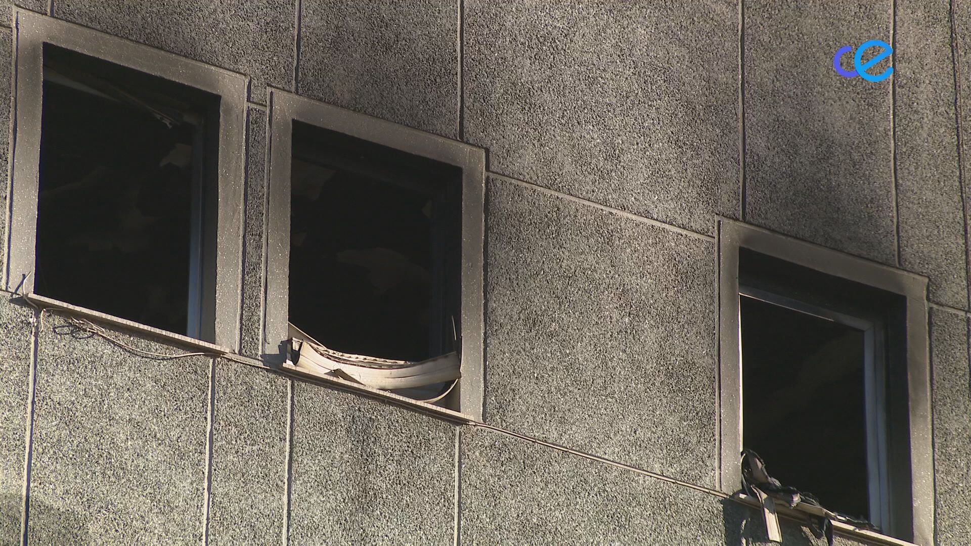 Un detenido por provocar, presuntamente, el incendio en la Gran Vía esta madrugada