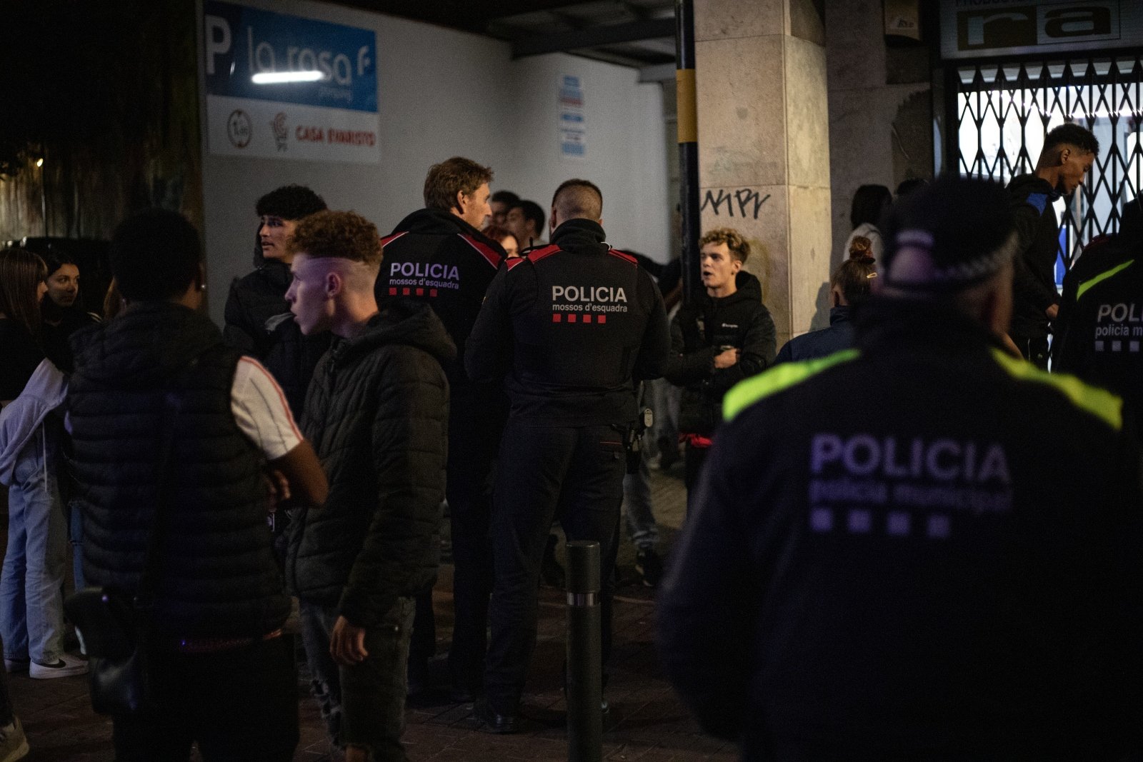'Checkpoints' y cierre de la zona de ocio de Terrassa para evitar agresiones con arma blanca