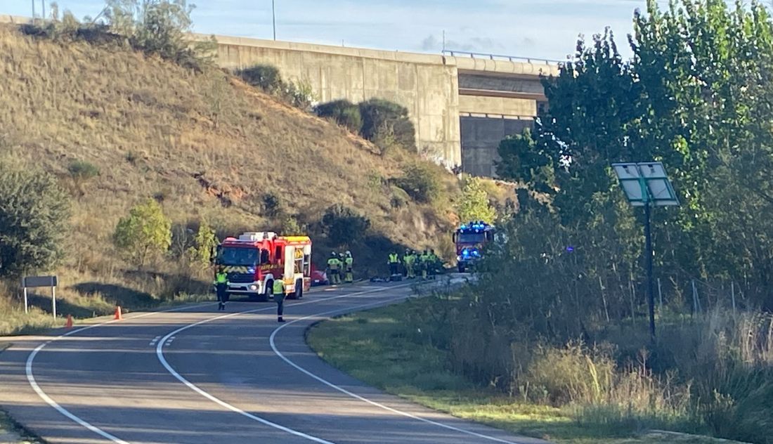 VÍDEO | Fallece un joven de 24 años tras sufrir un accidente en Zamora: otra mujer en estado grave