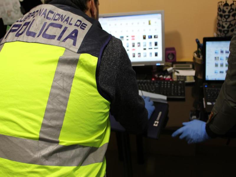 Denunciado en EEUU, detenido en Vitoria por pornografía infantil