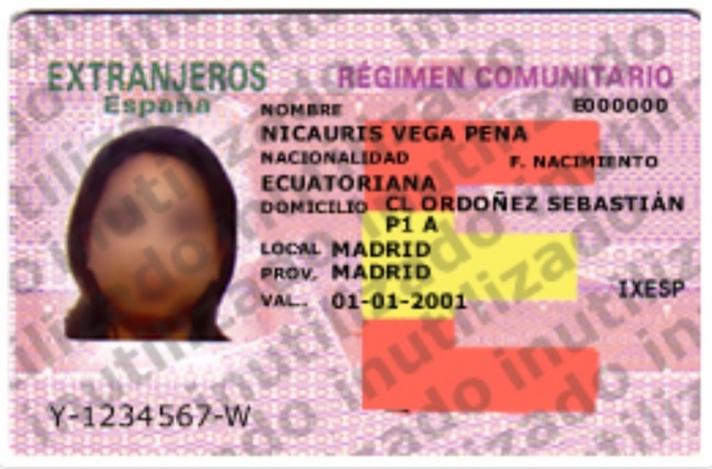 Desarticulado grupo dedicado a falsificación de documentos para obtener tarjetas de residencia comunitaria