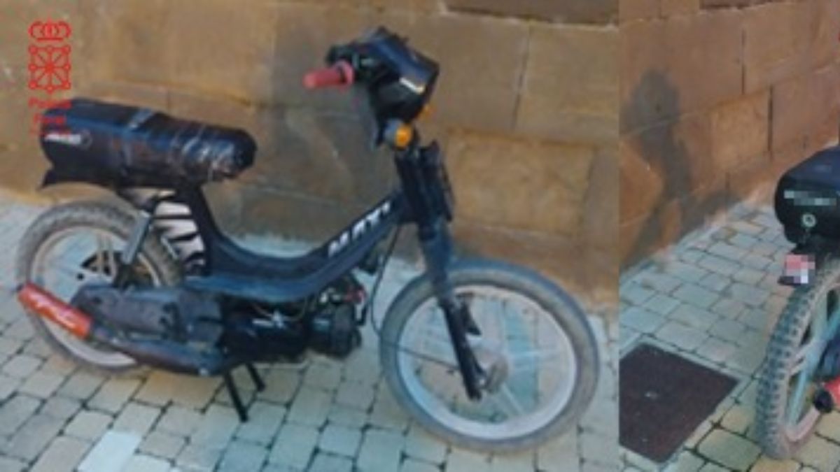 El detalle que ha llevado a la detención en Pamplona de un joven ladrón de motos