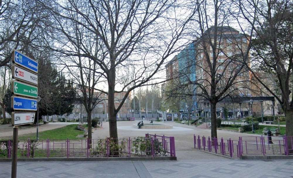 Un detenido por violencia de género en la plaza de Poniente