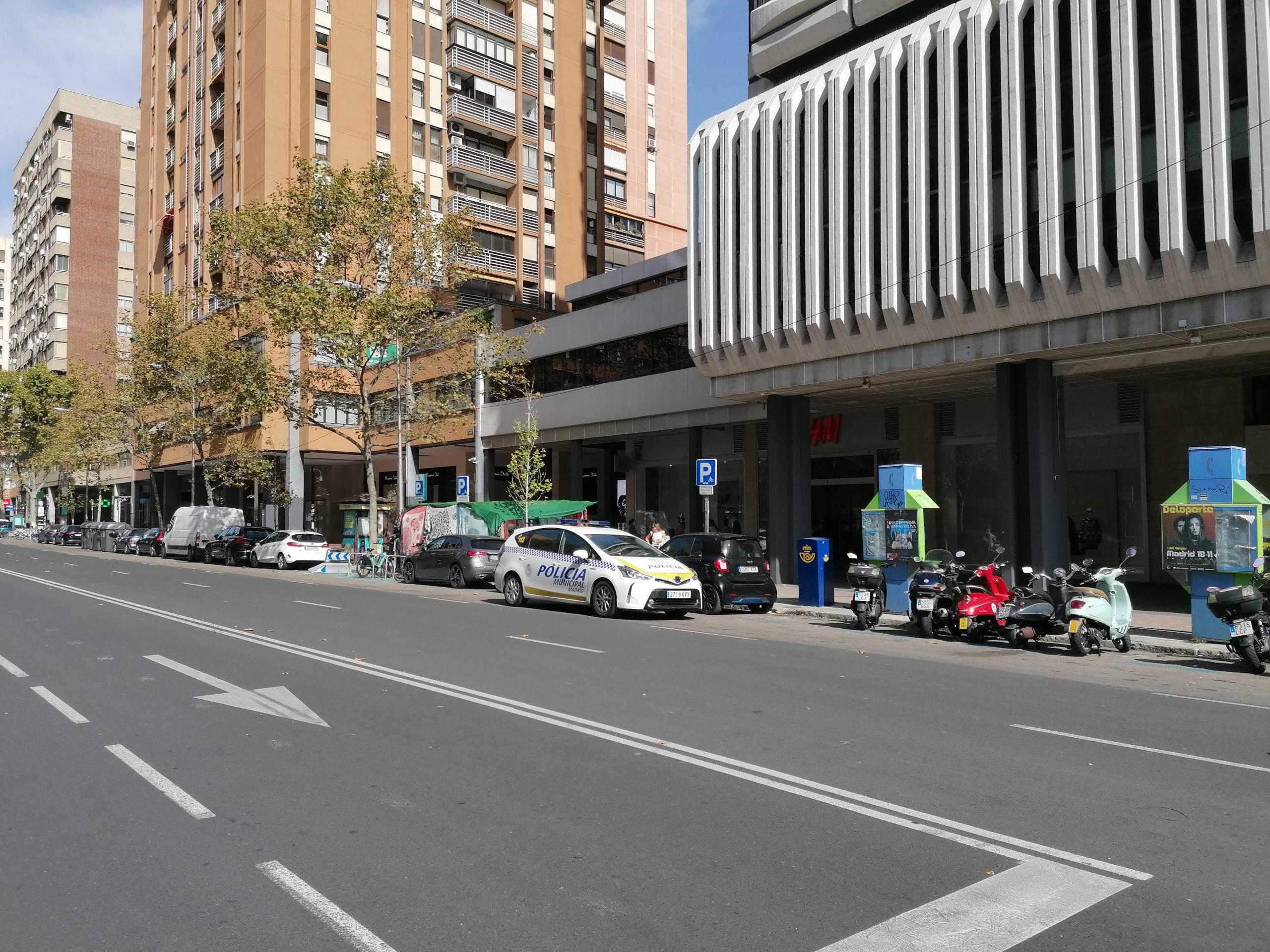 MADRID/ Un indigente detenido por la violación a una mujer en los bajos de Azca