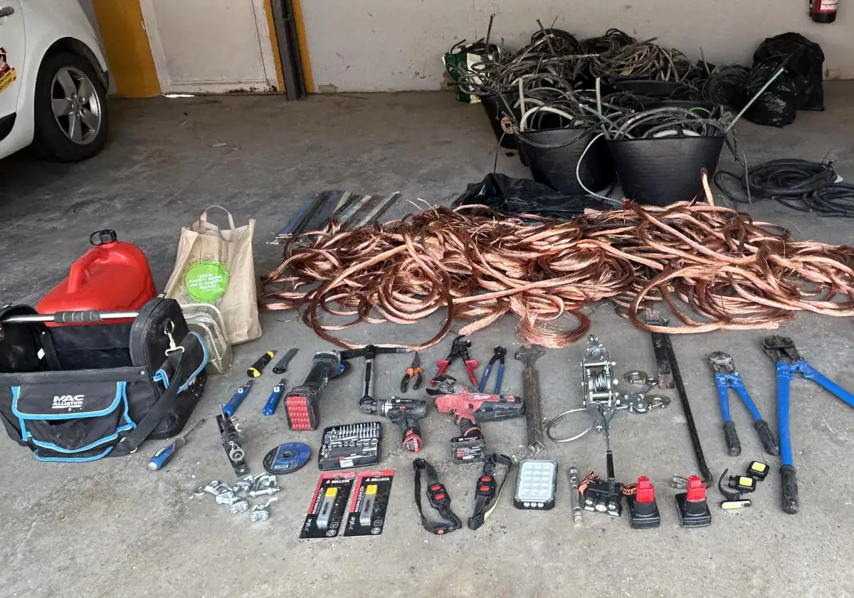 Detenidos cuando robaban cobre en una empresa de Ausejo en la que causaron destrozos por más de 20.000 euros