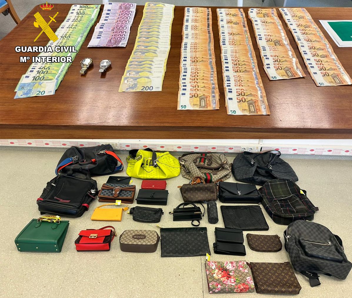 Dos italianos detenidos por vender numerosos objetos de lujo robados en un domicilio de Ibiza