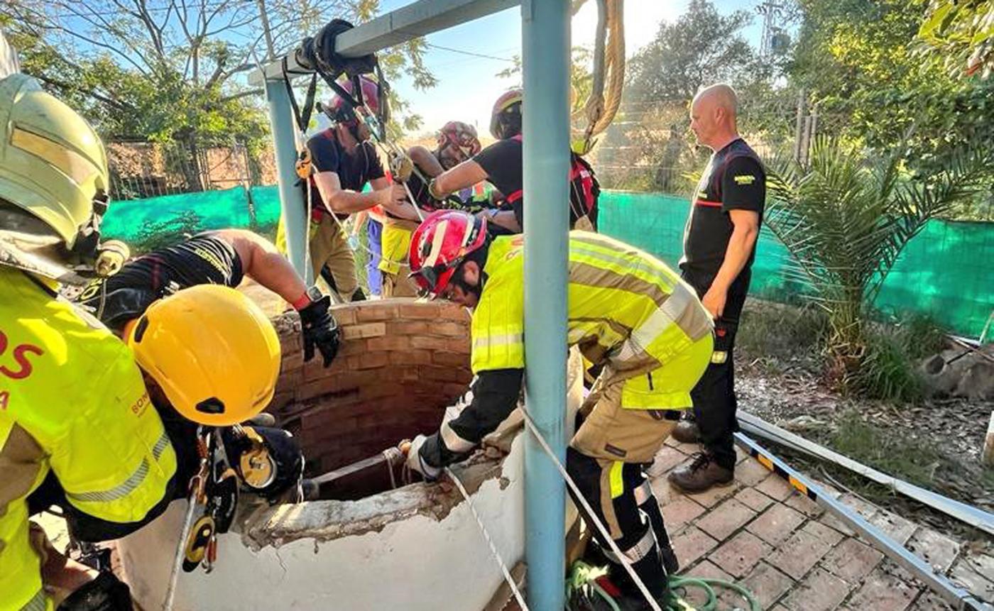 El rescate. - Bomberos del Aljarafe