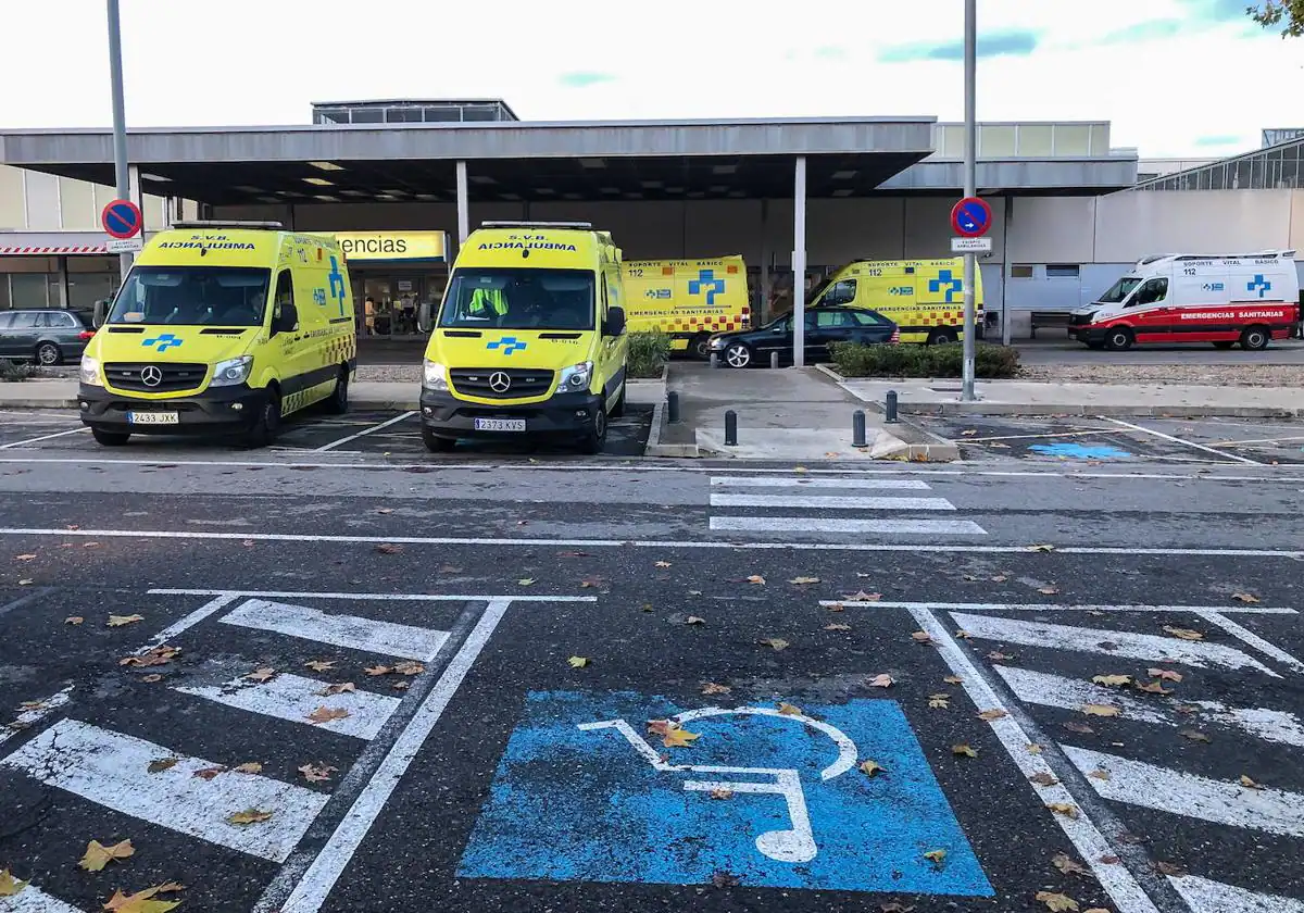 Herido un hombre al ser atropellado por un autobús en la calle San Millán