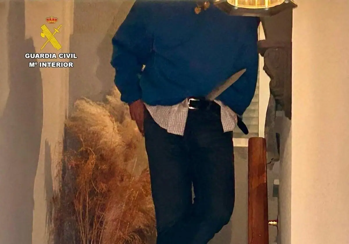 Reducido un hombre con un cuchillo en Piornal en estado de «enajenación mental»