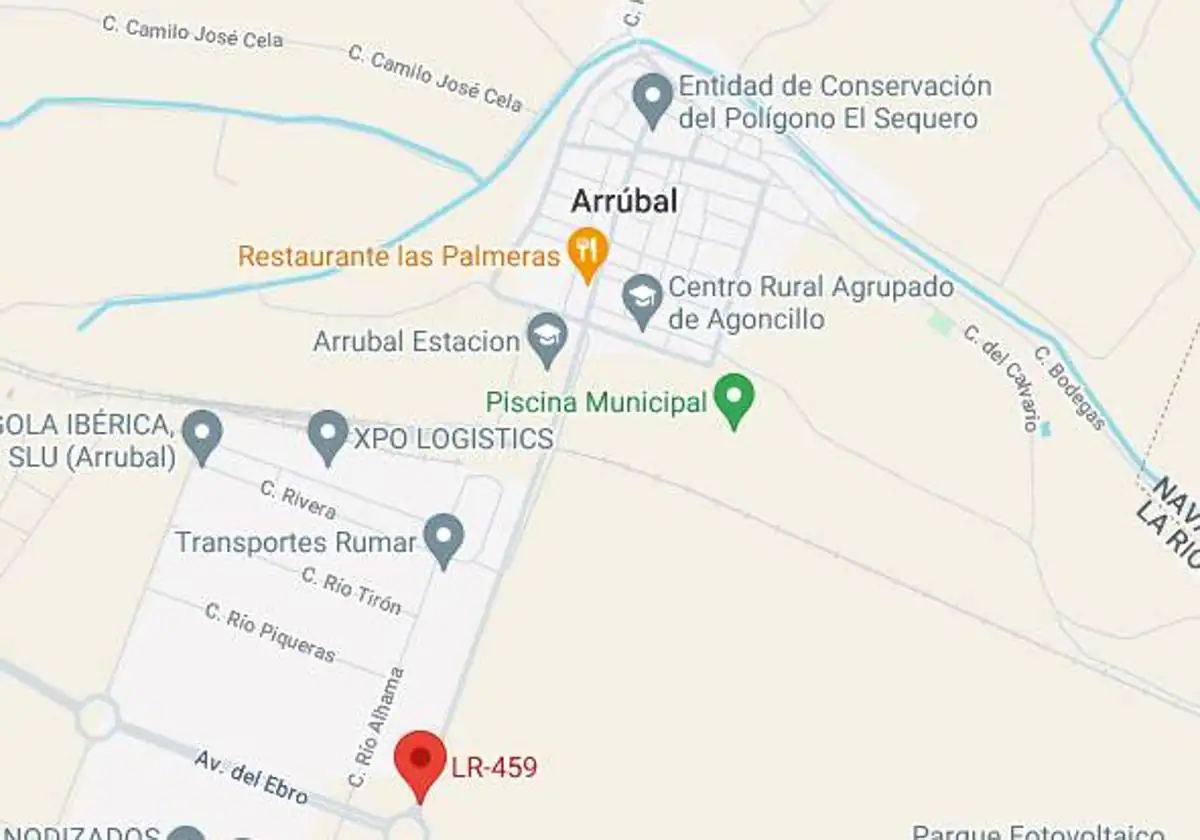 Corte en la LR-459 a la altura de Arrúbal a partir del próximo 29 de noviembre