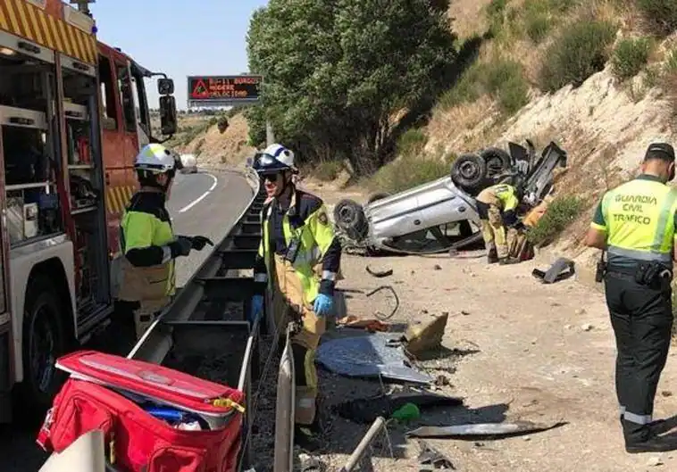Burgos registra cuatro muertos menos en las carreteras hasta el mes de octubre