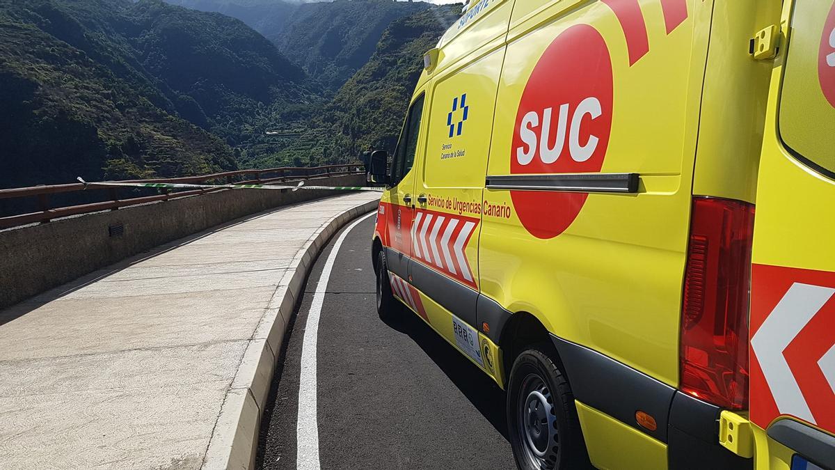 Ambulancia de SUC. PROTECCIÓN CIVIL