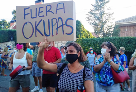 Okupas en Vitoria al ataque con dueños de vacaciones