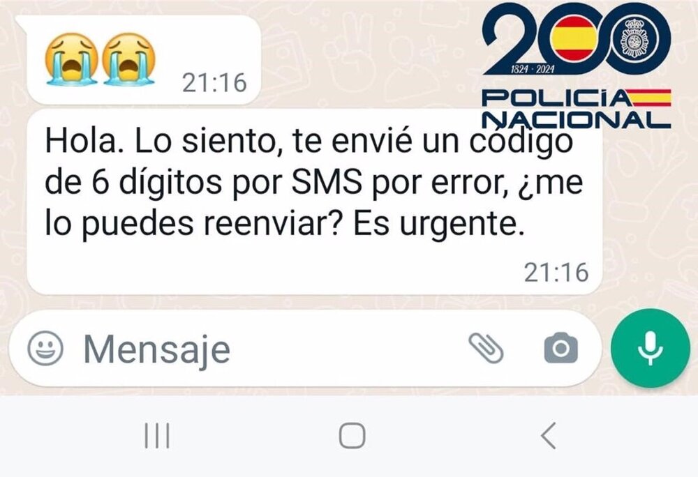 Quince denuncias de ciberestafas en una semana por WhatsApp
