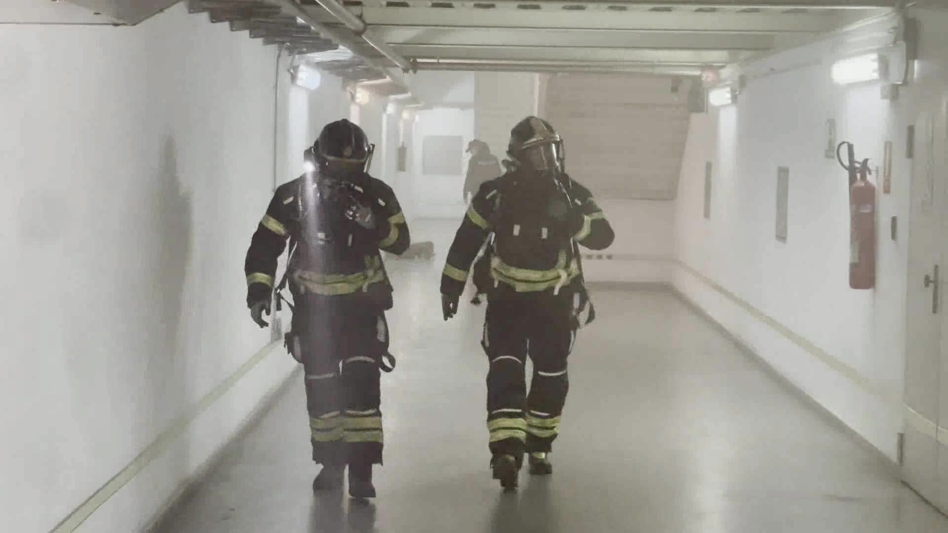 Realizan simulacro de incendio en subestación eléctrica del Metro de Sevilla