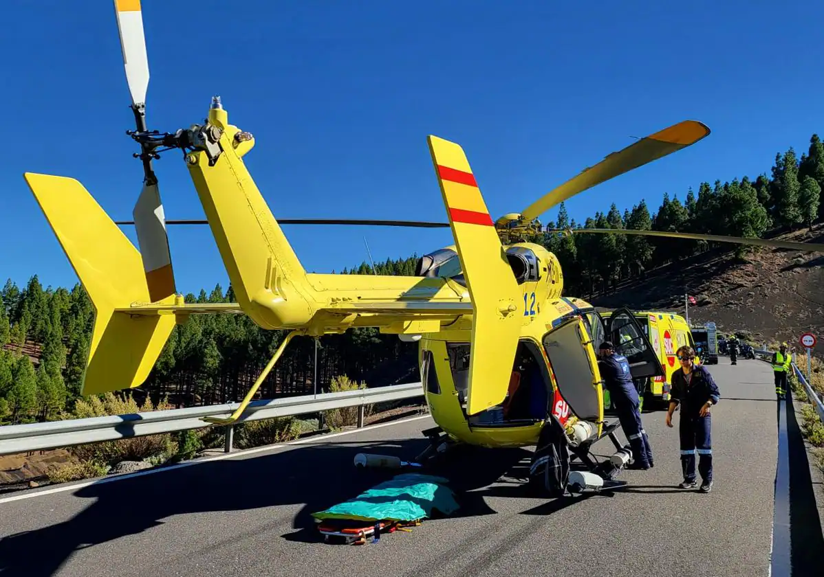 Una fallecida y un herido grave en un accidente de moto en Moya