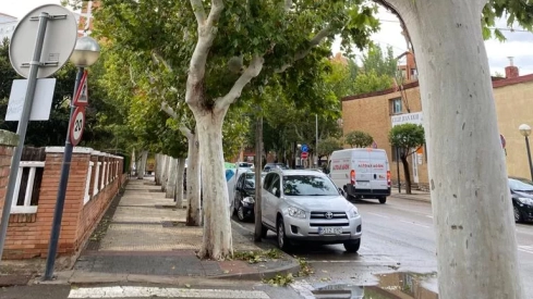 Triple atropello a niñas en la calle Fraga de Huesca con una ingresada en observación