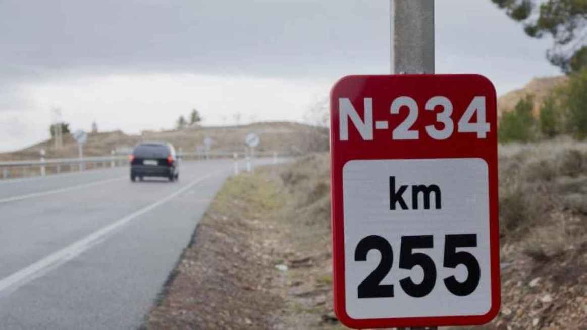 Accidente mortal en la N-234, en Almenar de Soria