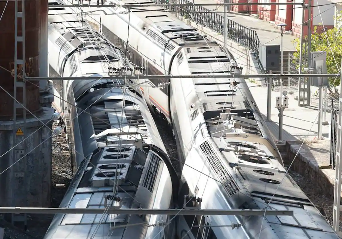 Los sindicatos apuntan a Renfe: se estacionó un tren de 149 metros en un lugar para 100
