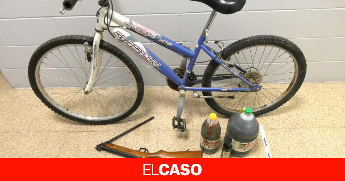 Roba aceite de oliva a punta de escopeta en Figueres y huye en bicicleta: detenido al pasar por una comisaría