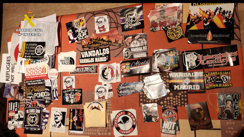 Cae una organización paramilitar de ideología nazi
