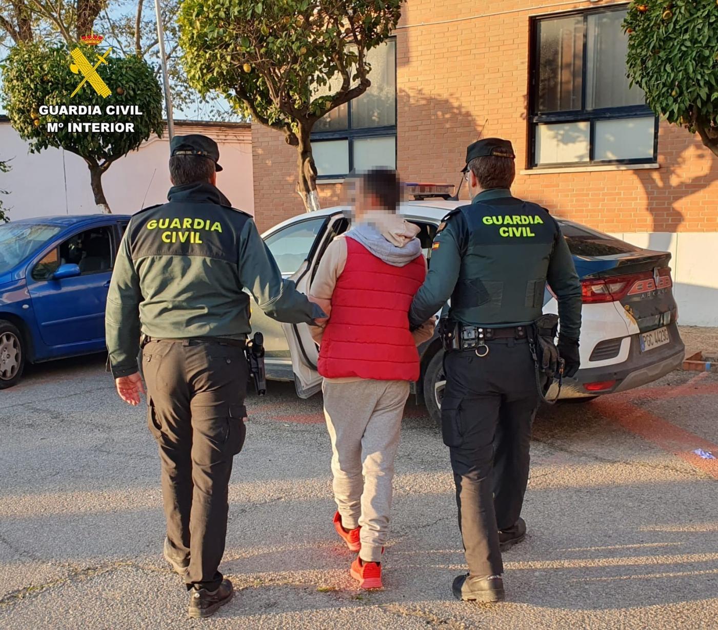 Momento del arresto del ciudadano. - Europa Press
