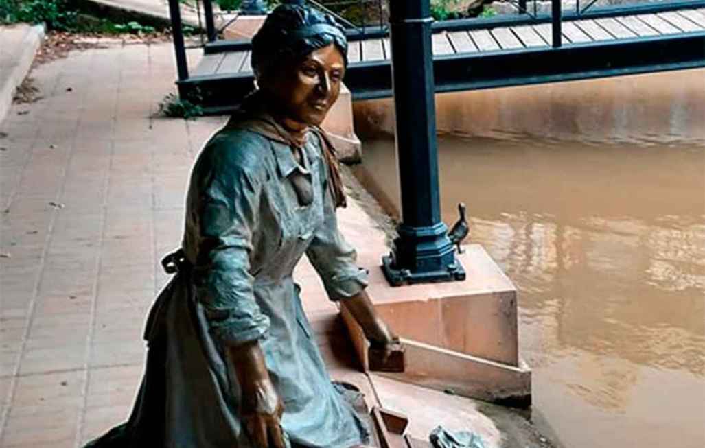Detenido por hurto de escultura de bronce en Soria