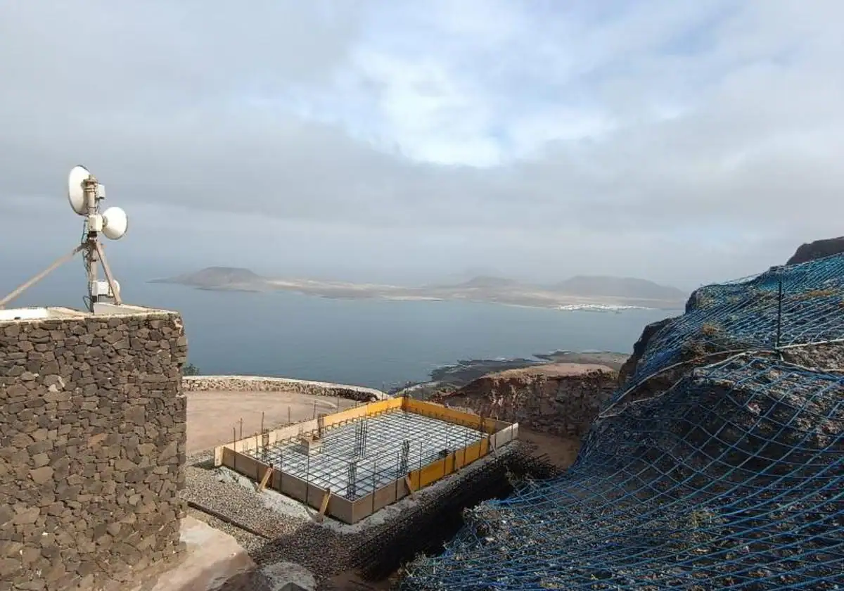 Detenido en Gran Canaria por dañar una estructura para el auxilio de migrantes