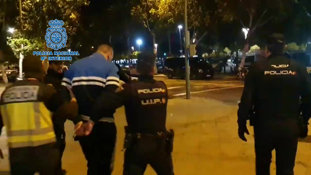 La operación policial por la pelea de ultras en Pamplona se salda con 34 detenidos
