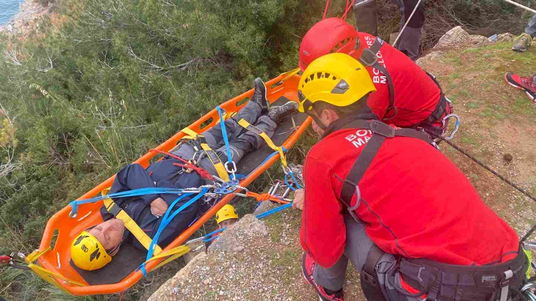 El Grupo de Rescate de Montaña de Bomberos de Mallorca realiza la cifra récord de 336 actuaciones