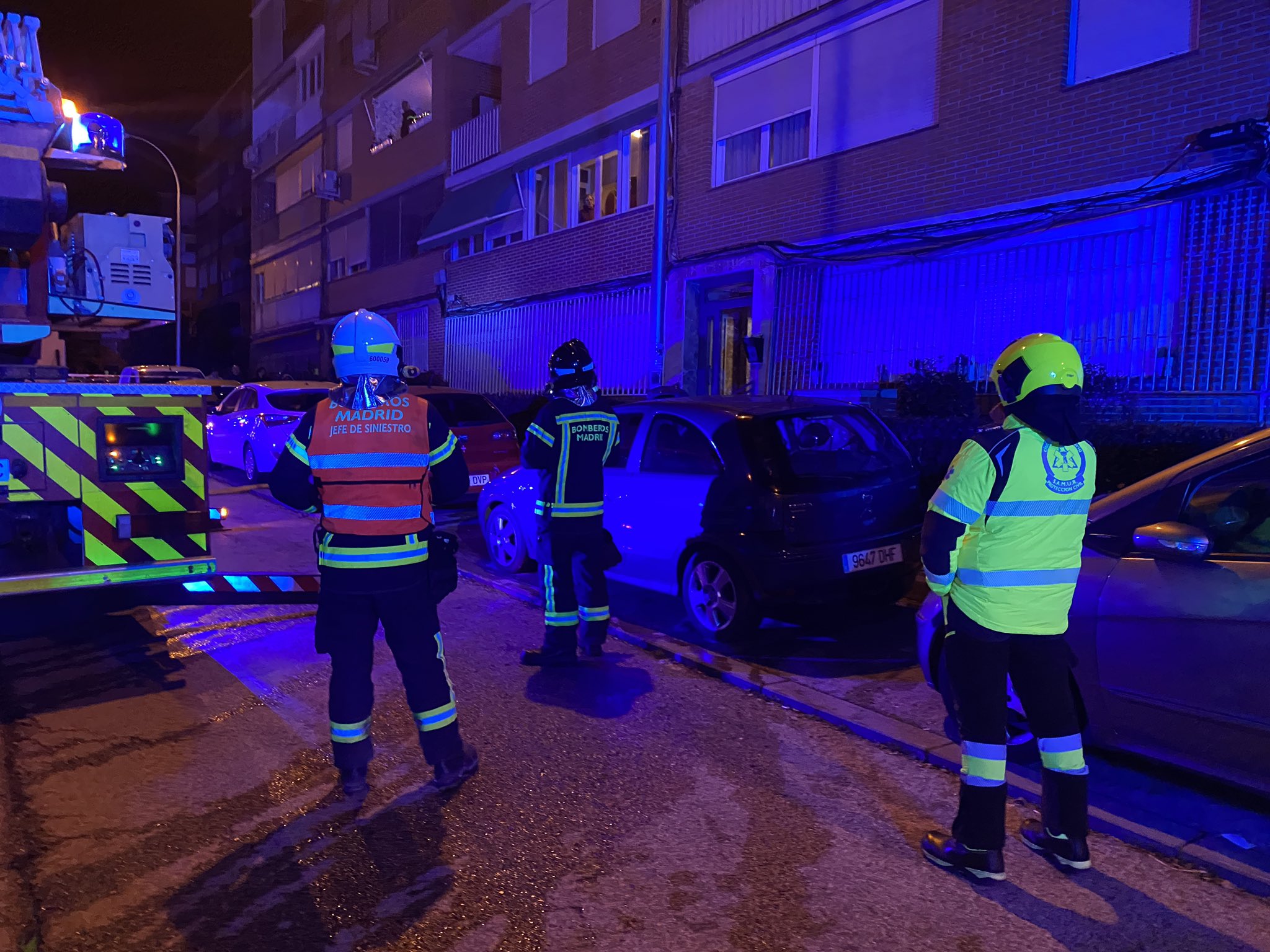 Explosión en vivienda de Aluche deja heridos a un hombre y a su hijo de cuatro años